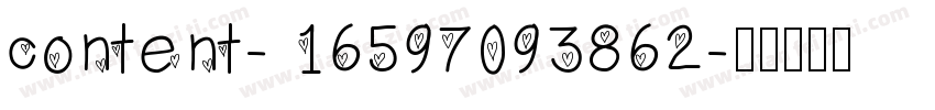 content- 16597093862字体转换